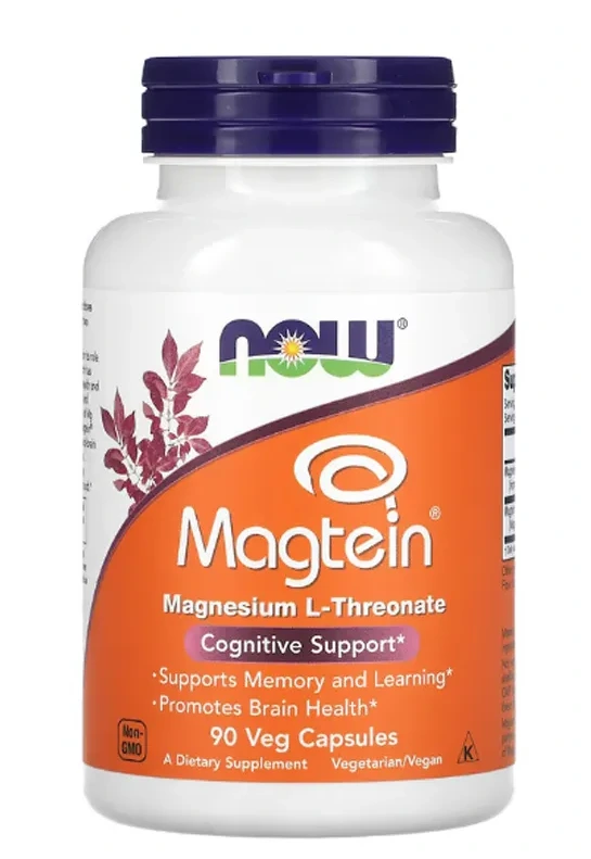 Magtein, Magnesium L Threonate 90 Veg Capsules